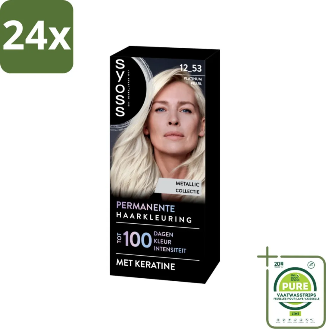 SYOSS Coloration 12-53 Platinum Pearl Haarverf