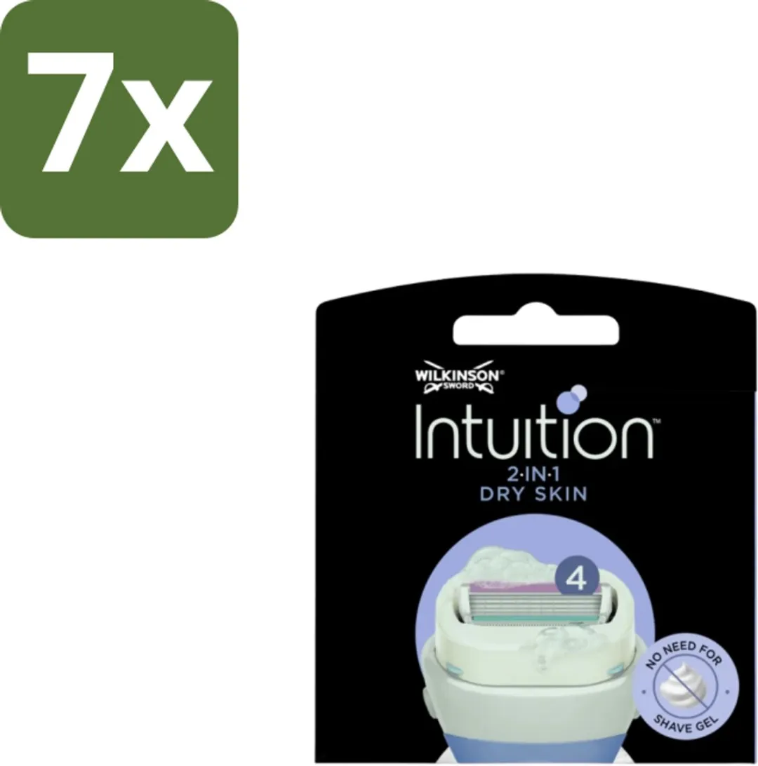 Wilkinson Sword Intuition 2-in-1 Navulmesjes Paars