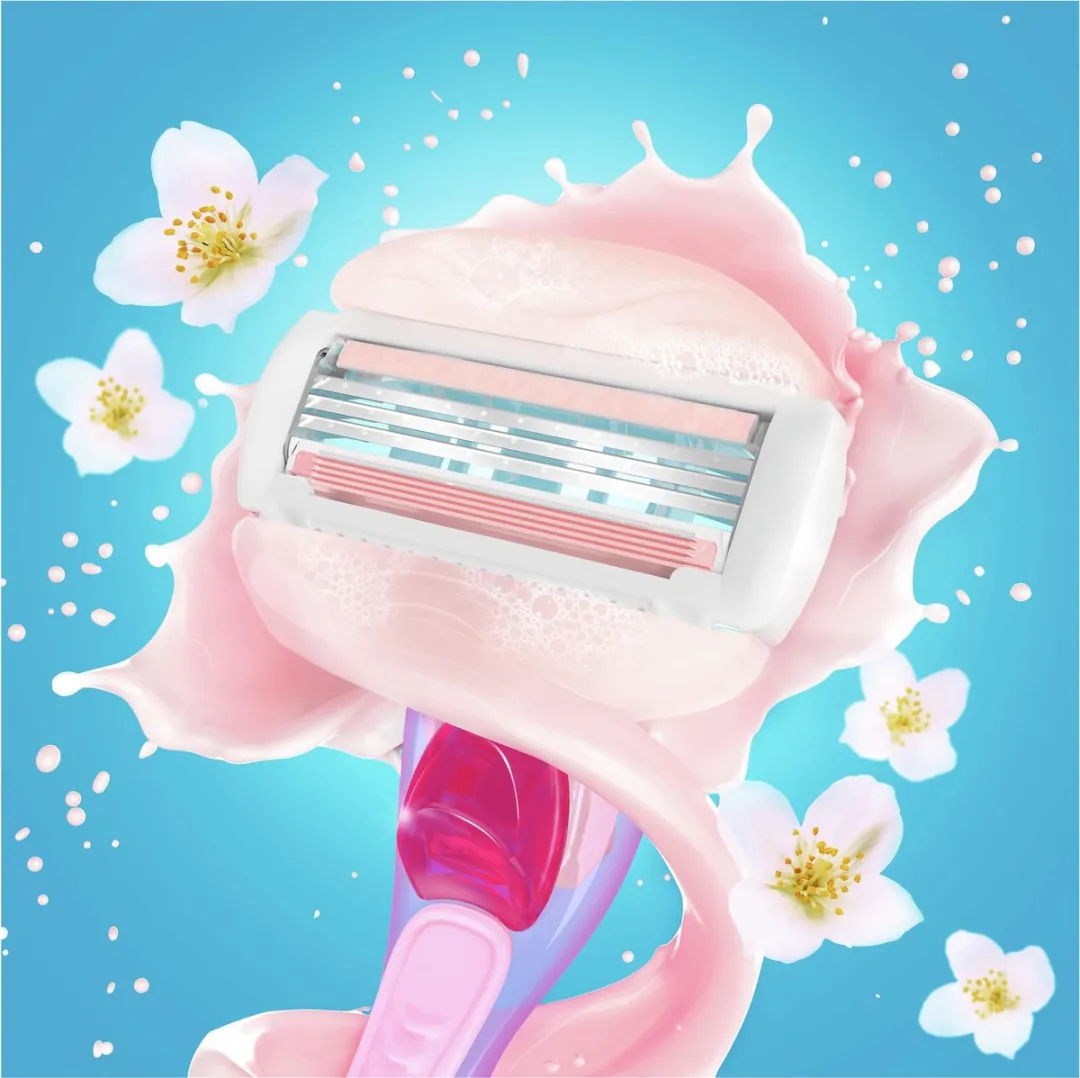 Gillette Venus ComfortGlide Spa Breeze Set - 2 Mesjes - Roze/Wit