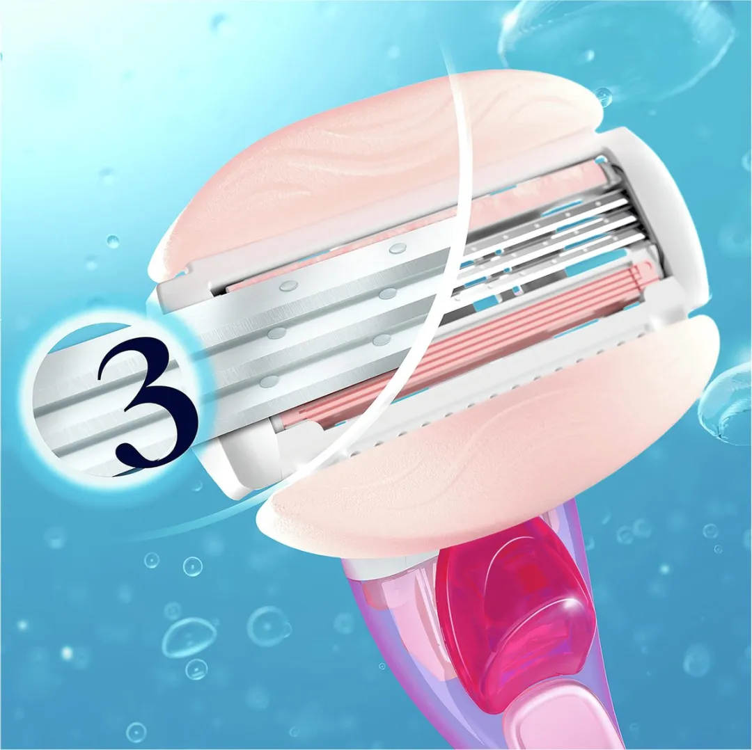 Gillette Venus ComfortGlide Spa Breeze Set - 2 Mesjes - Roze/Wit