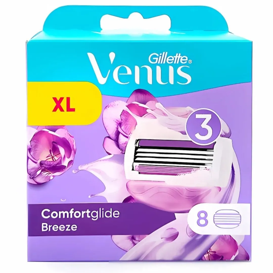 Gillette Venus ComfortGlide Breeze Scheermesjes - 8 Stuks