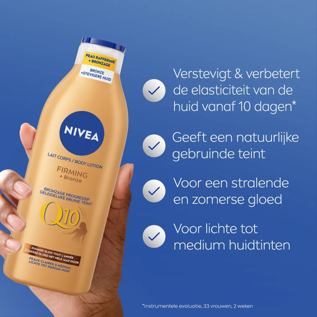 NIVEA Q10 Firming Bronze Bodylotion 3x400ml