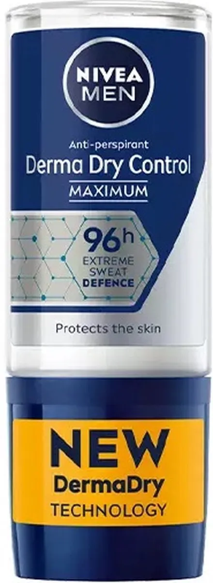 NIVEA Men Derma Dry Control Deo Roller 50ml