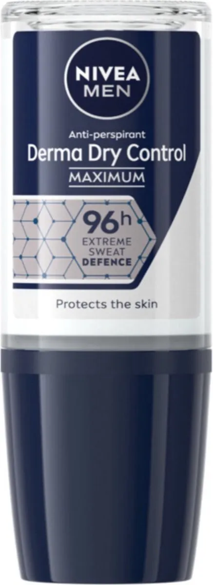 NIVEA Men Derma Dry Control Deo Roller 50ml