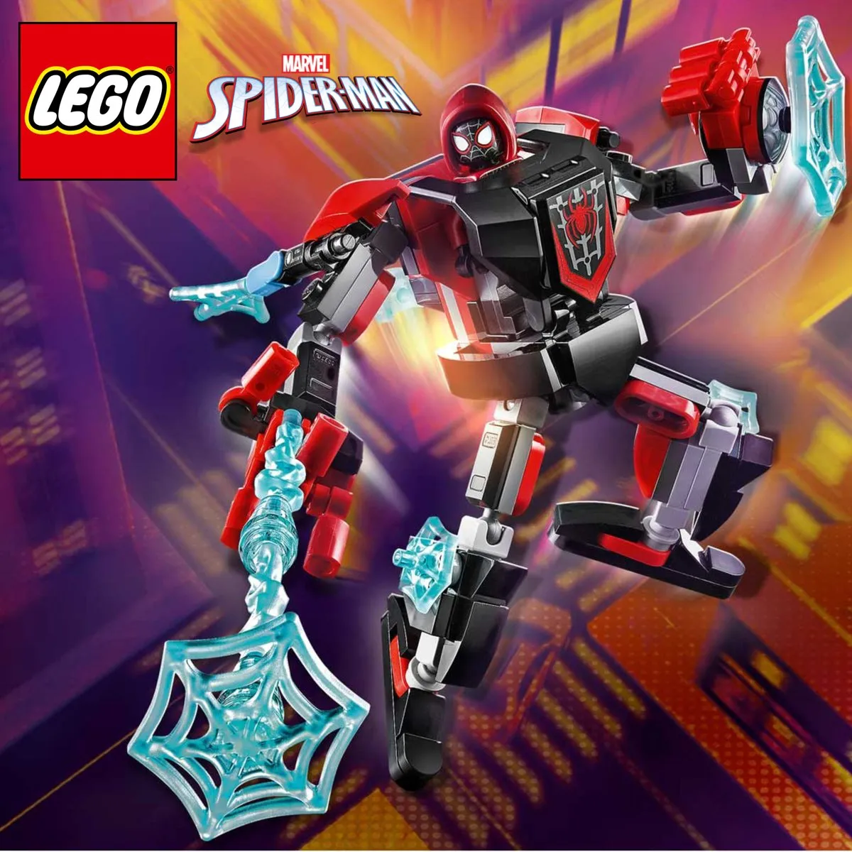 LEGO Spider-Man Miles Morales Mechapantser 76171 - afbeelding 5 van 6