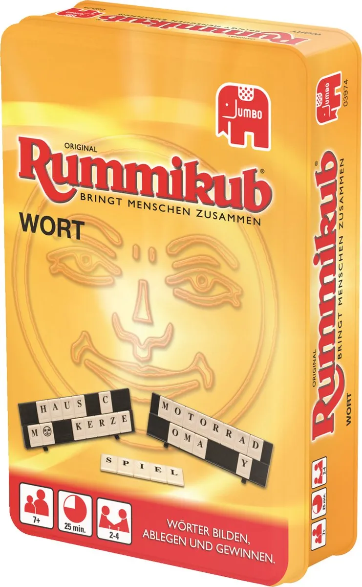 Jumbo Rummikub Kompakt Bordspel - 2-4 Spelers
