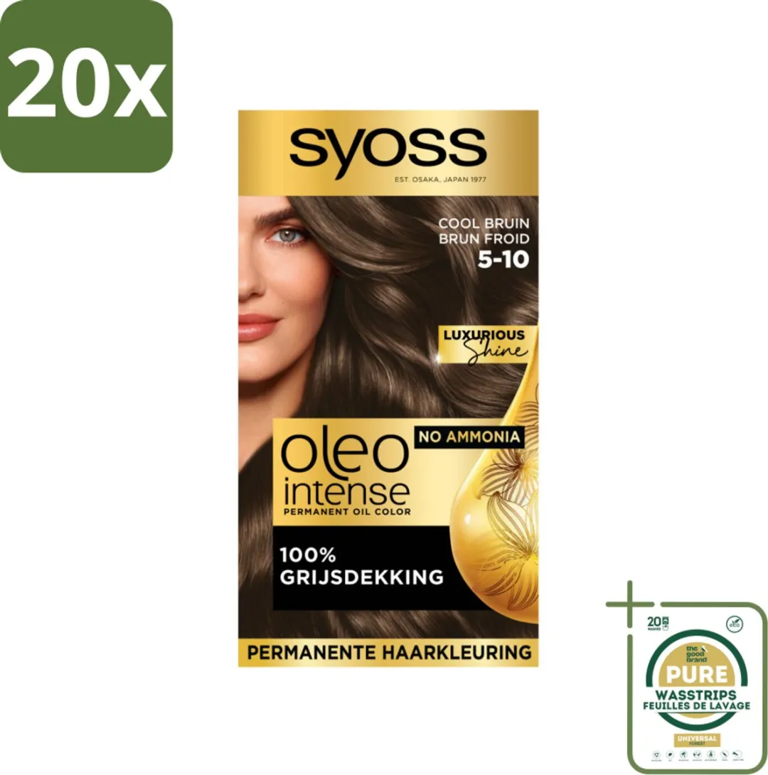 SYOSS Oleo Intense 5-10 Cool Bruin Haarverf