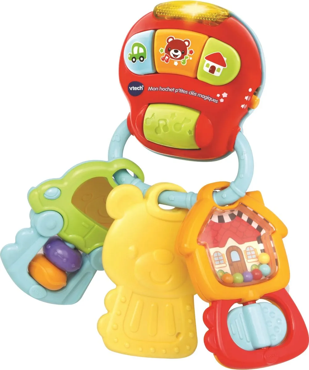 Vtech Baby My Magic P'tites Key Rattle - 3x AAA