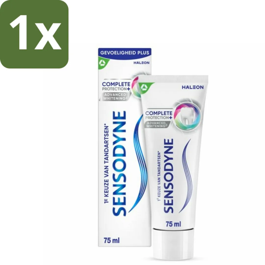 Sensodyne Complete Protection + Advanced Whitening Tandpasta 75ml