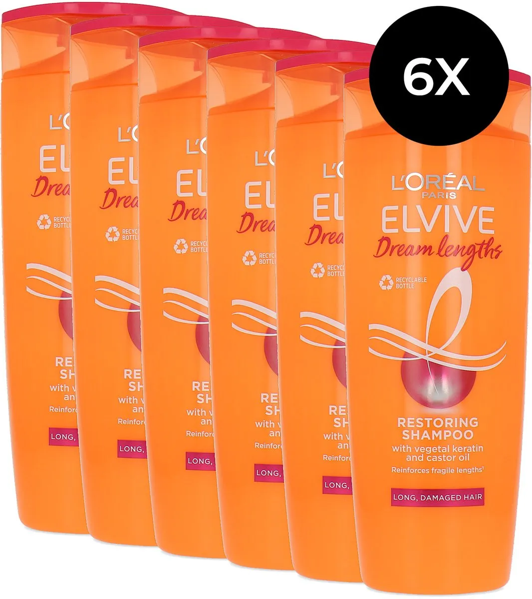 L'Oréal Elvive Dream Lengths Herstellende Shampoo 2400ml
