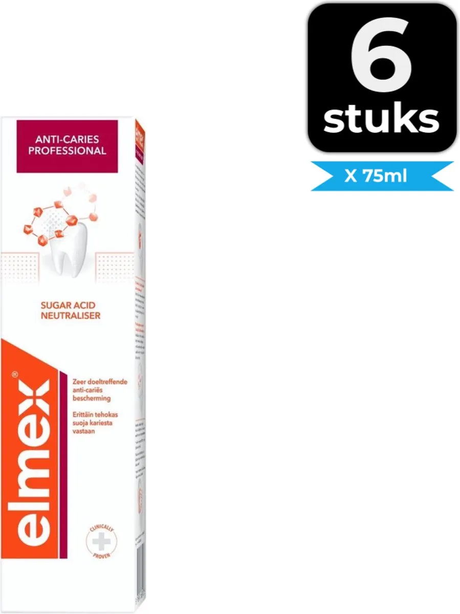 Elmex Anti-Cariës Tandpasta 75ml