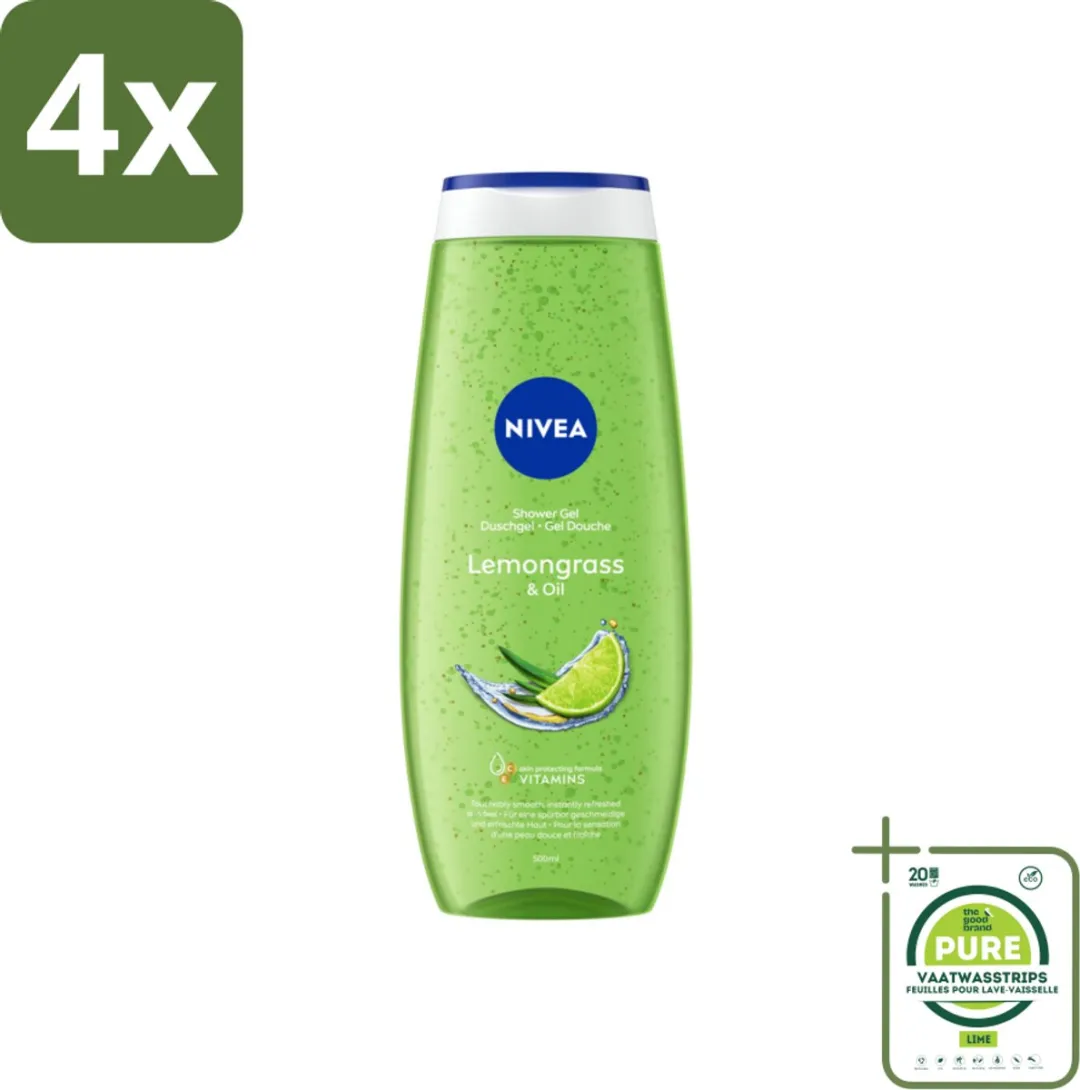 NIVEA Citroengras & Olieverzorging Douchegel 2000ml