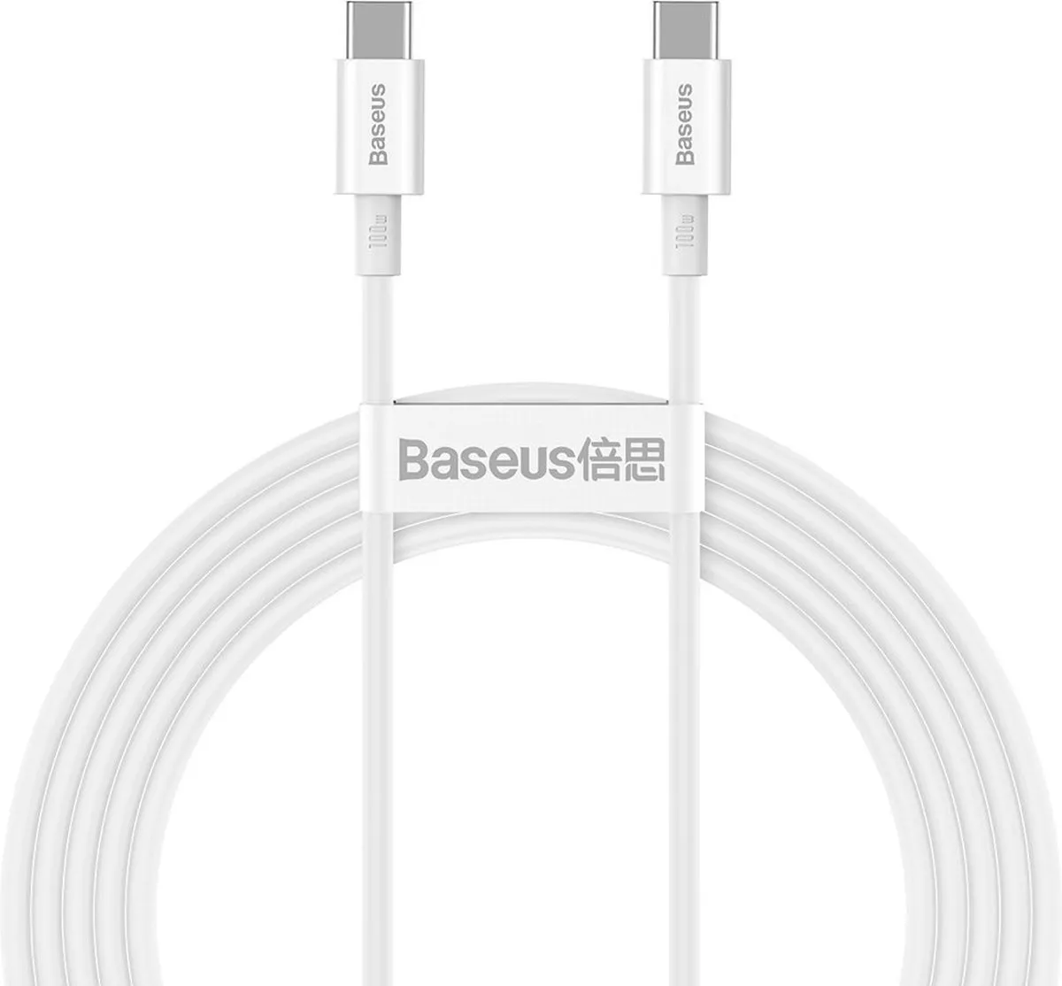 Baseus USB-C 100W 2m Oplaad- en Data-kabel