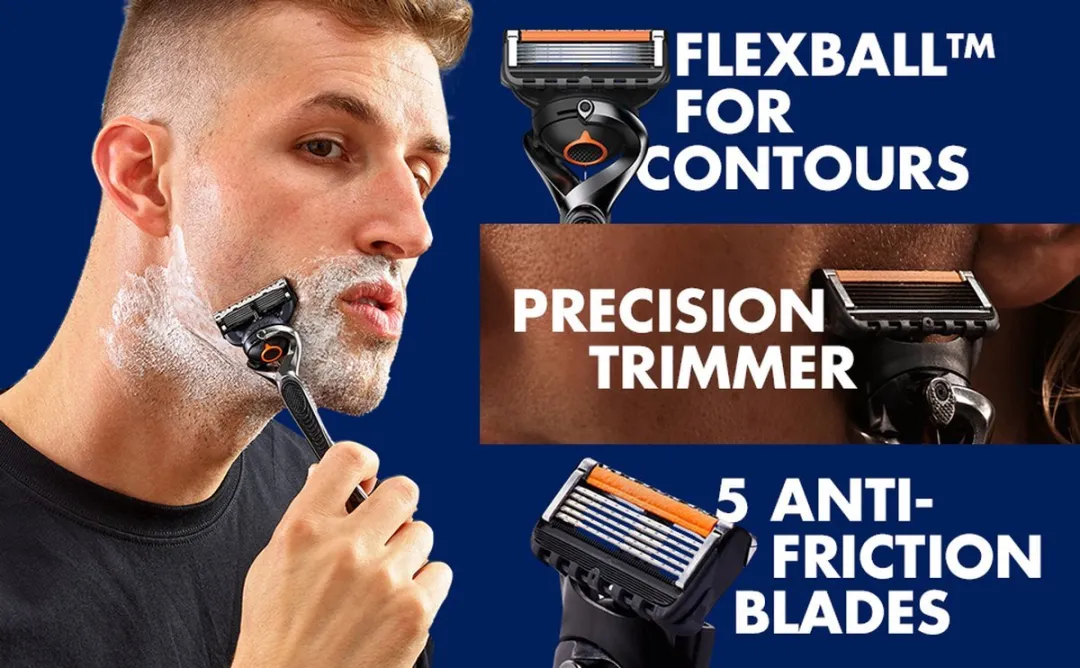 Gillette Fusion 5 ProGlide - 8 Scheermesjes - Wit