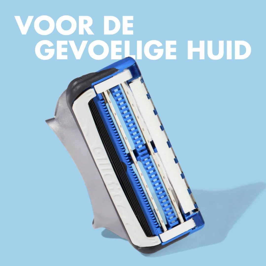 Gillette SkinGuard Sensitive Scheermesjes 5-delig - 4 Stuks