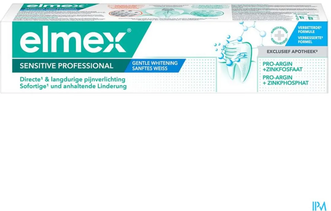 Elmex Sensitive Professional Gentle Whitening Tandpasta 75ml