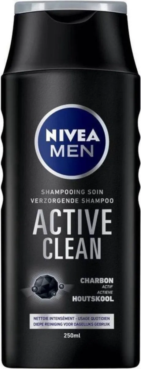NIVEA Men Shampoo Active Clean 250ml