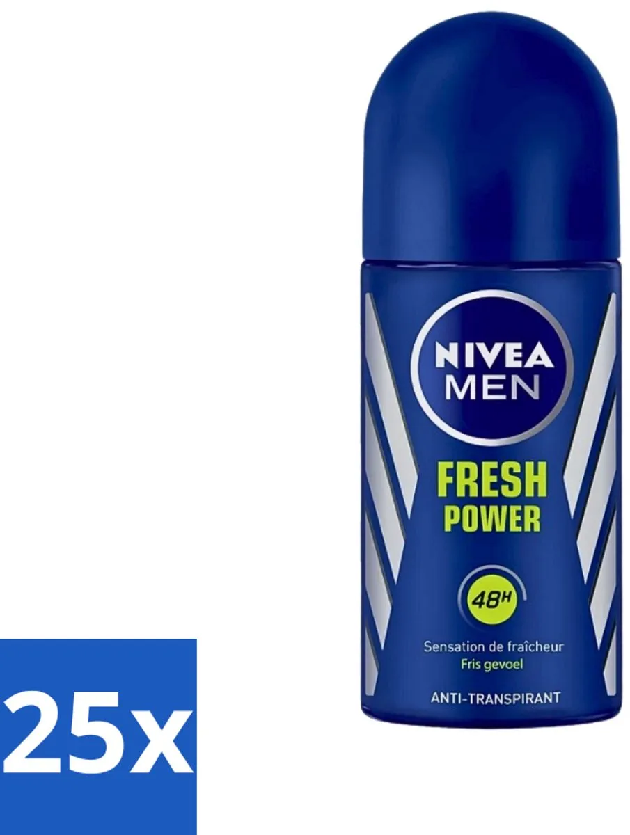 NIVEA Men Fresh Power Deodorant Roller 50ml