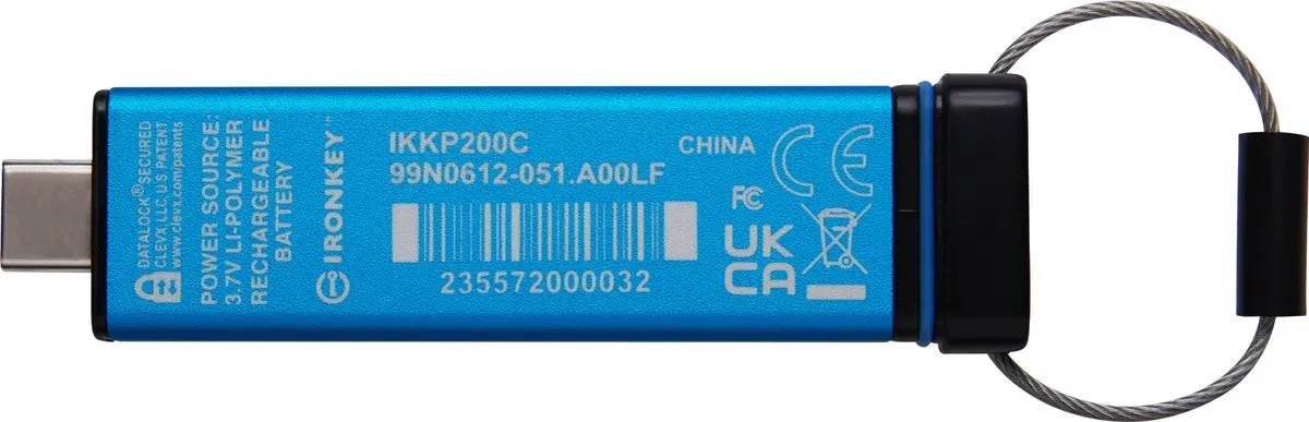 Kingston IronKey 16GB USB-C Keypad 200C FIPS 140-3
