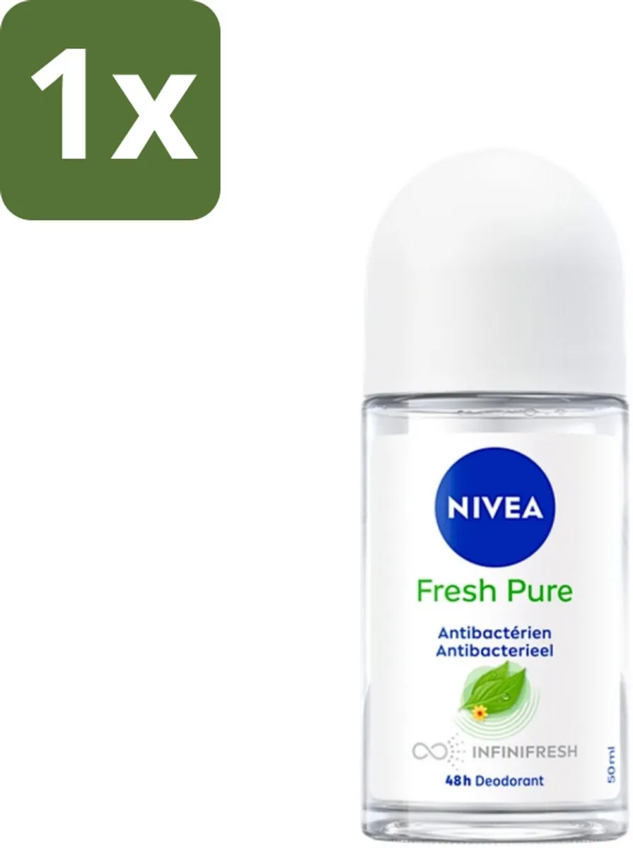NIVEA Fresh Pure Deodorant Roller 50ml
