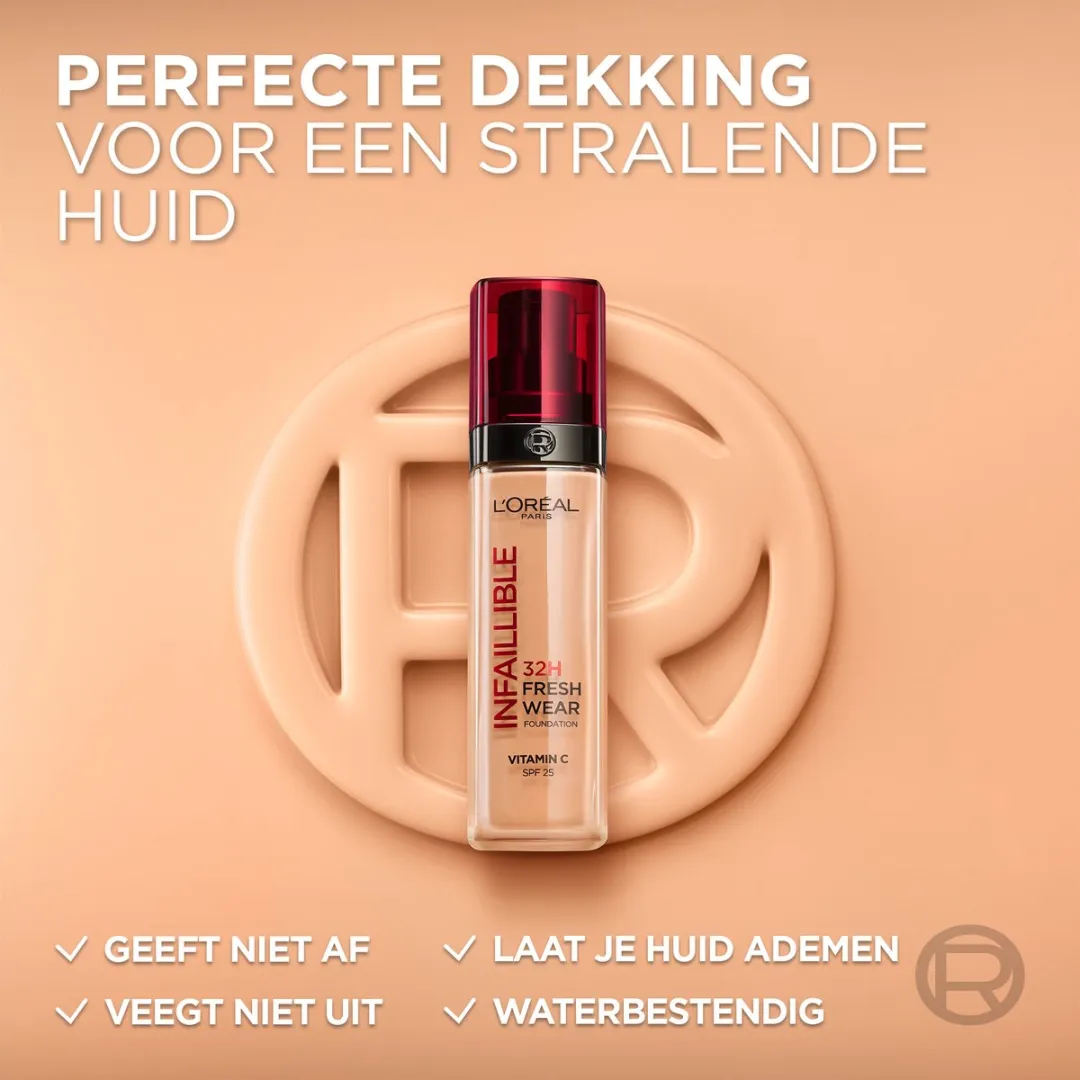 L'Oréal Paris Infaillible 32HR Fresh Wear Foundation 20 - 30ml