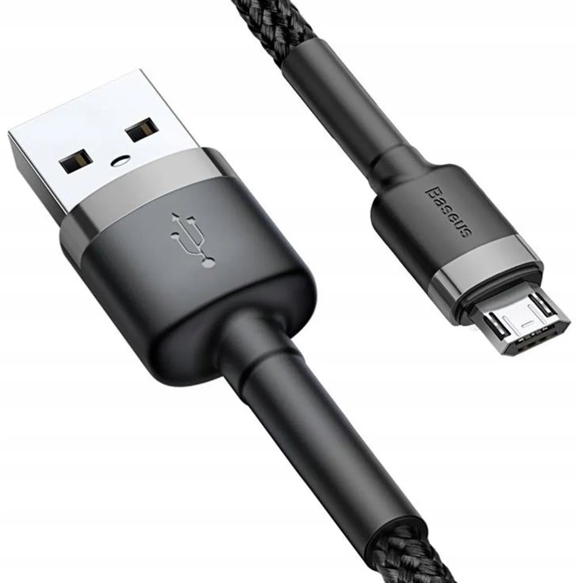 Baseus USB naar Miic Kabel 3m - Zwart