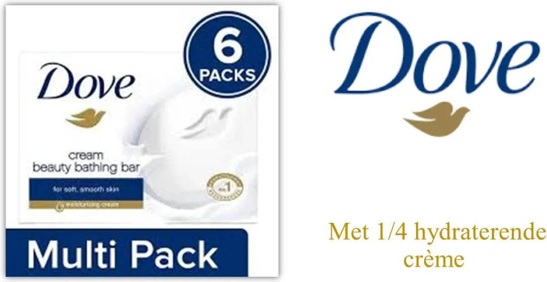 Dove Original Beauty Cream Zeep - 6 x 100g