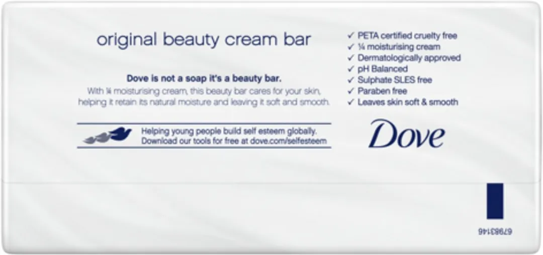 Dove Original Beauty Cream Zeep - 6 x 100g