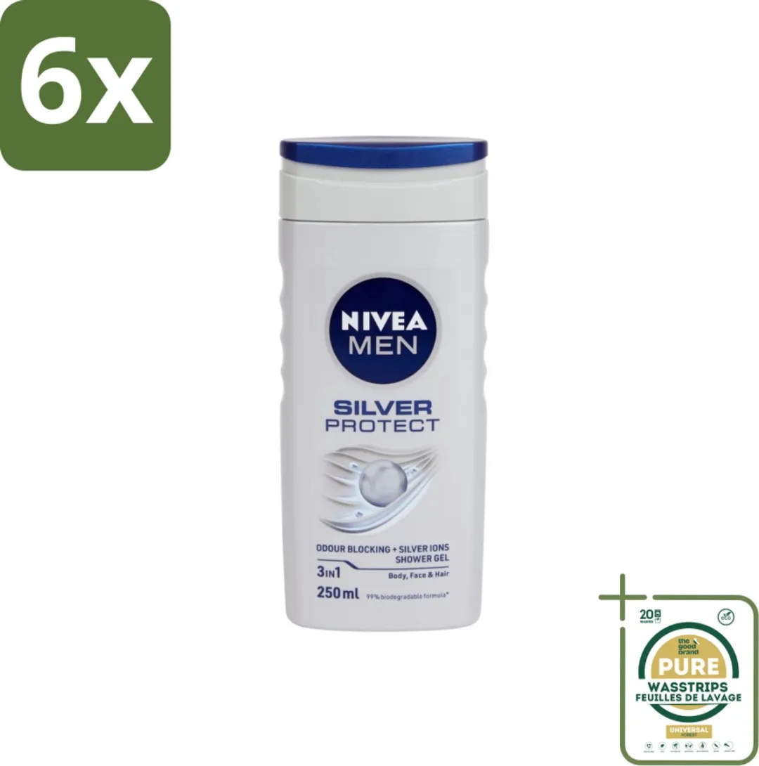 NIVEA Men Silver Protect Douchegel 250ml