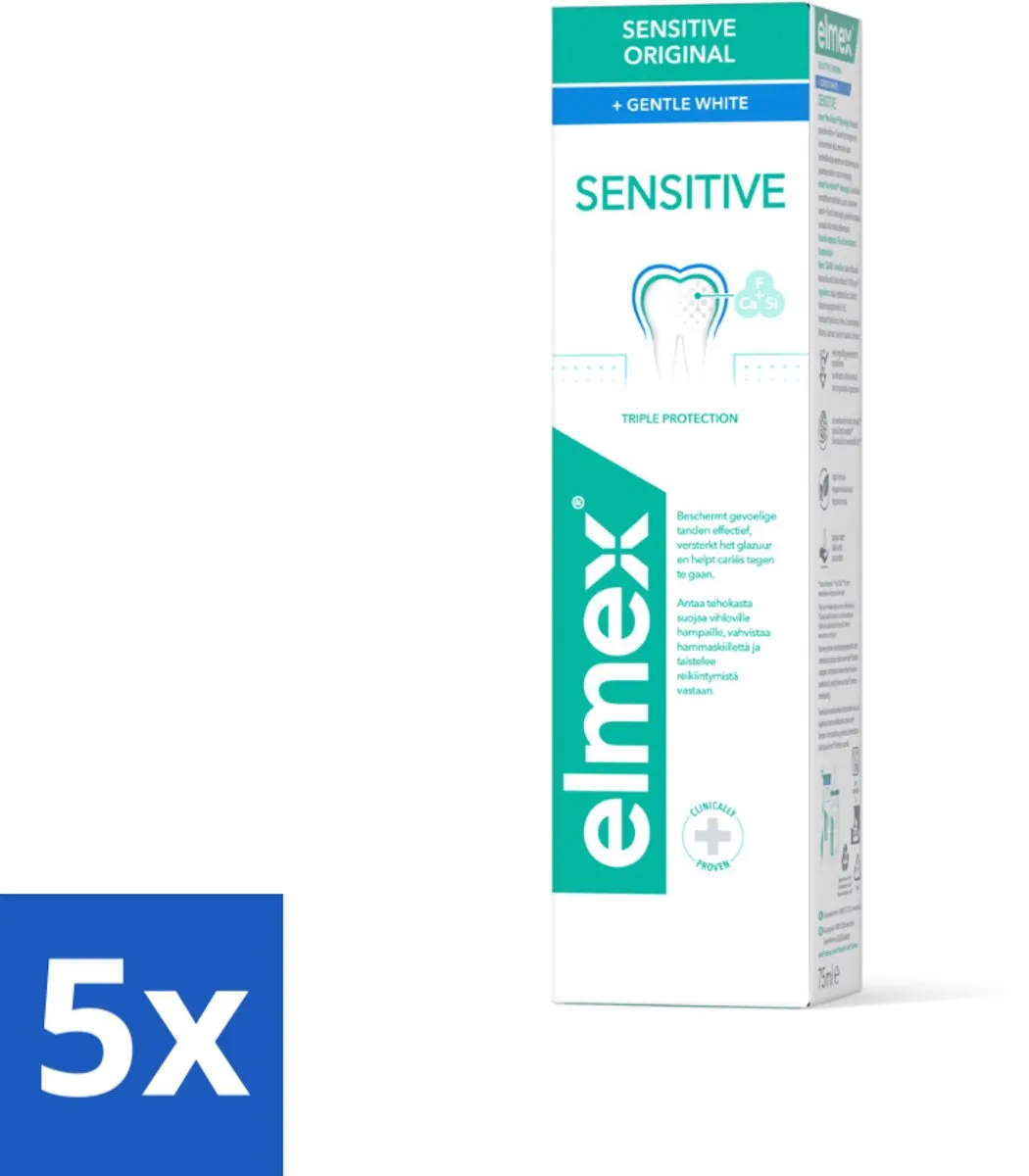 Elmex Sensitive Gentle White Tandpasta 75ml