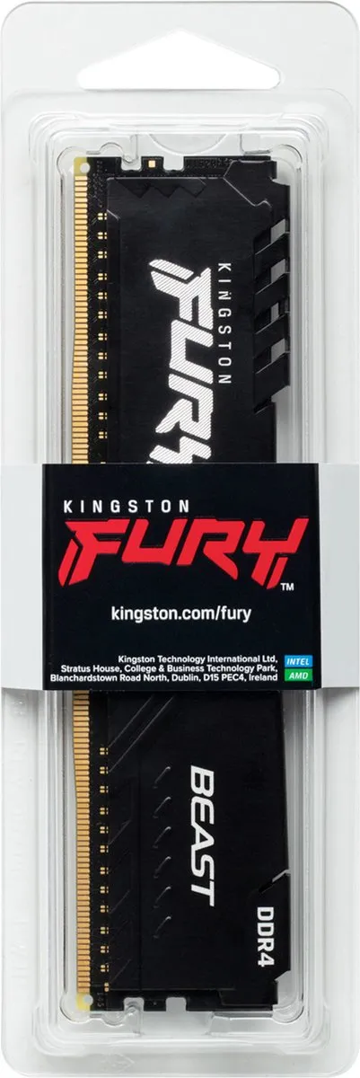 Kingston Fury Beast KF432C16BB/16 DDR4 RAM - 16GB 3200MT/s