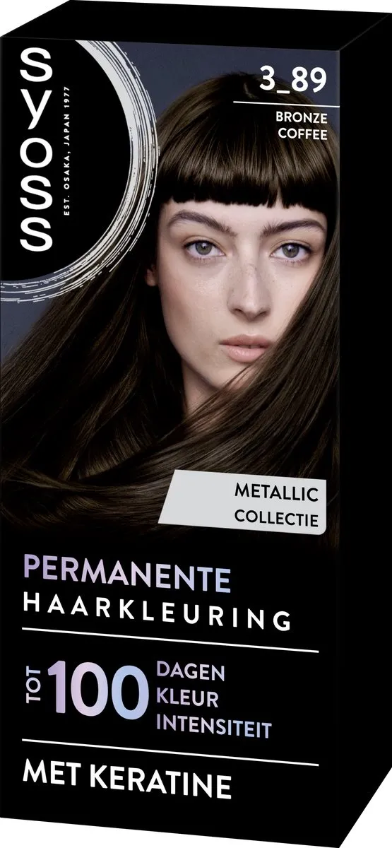 SYOSS Permanent Haarkleuring 3-89 Bronze Coffee - 115ml