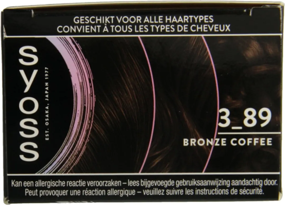 SYOSS Permanent Haarkleuring 3-89 Bronze Coffee - 115ml - afbeelding 6 van 6