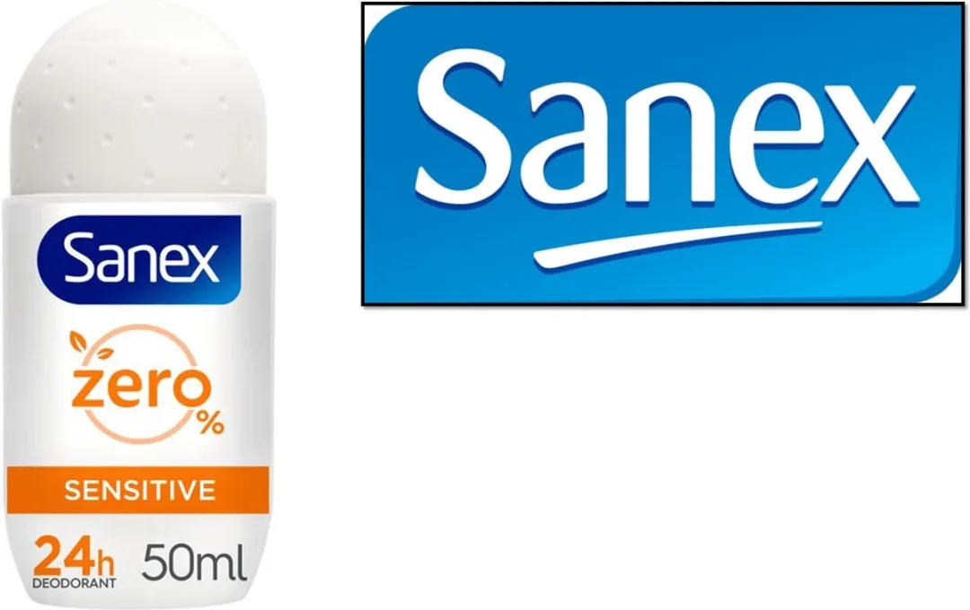 Sanex Deo Roller Zero Sensitive 200ml - 4 Stuks