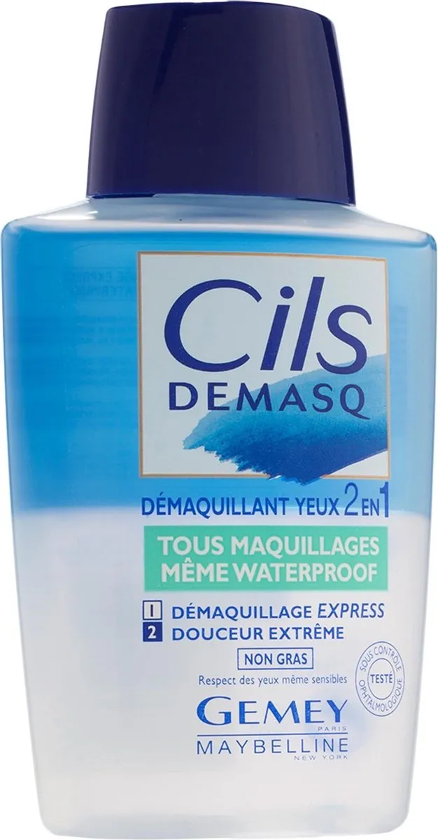 Maybelline Cils Demasq Bi-Phase Waterproof Oogmake-up Remover 125ml