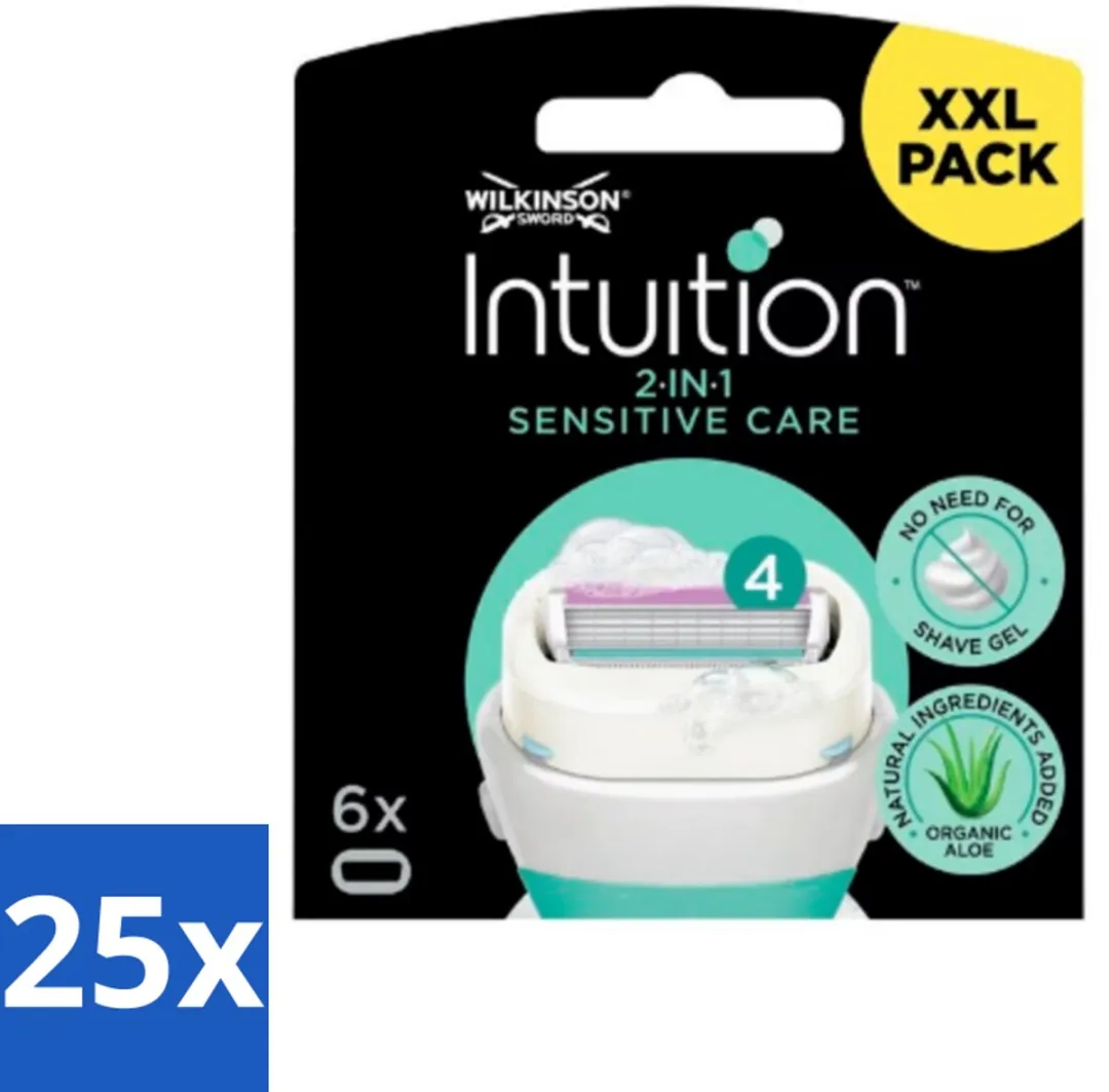 Wilkinson Intuition Navulmesjes 2 in 1 Sensitive Care