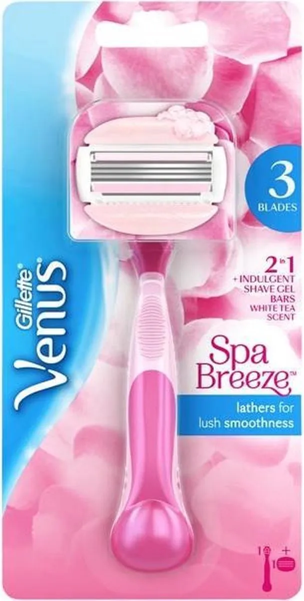 Gillette Venus Spa Breeze Scheermes - 3 Bladen