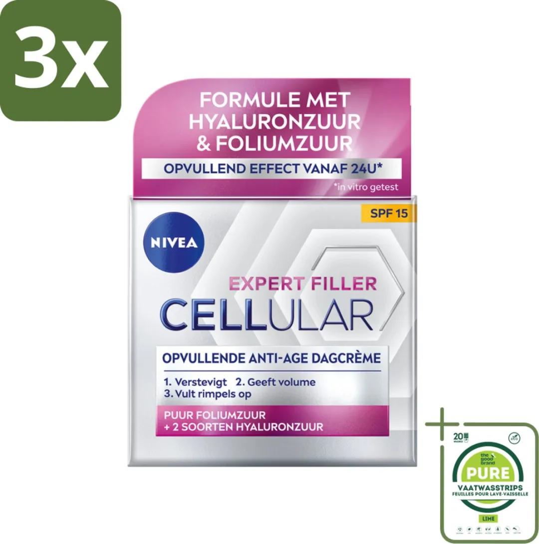NIVEA Cellular Expert Filler Dagcrème SPF 15 150ml