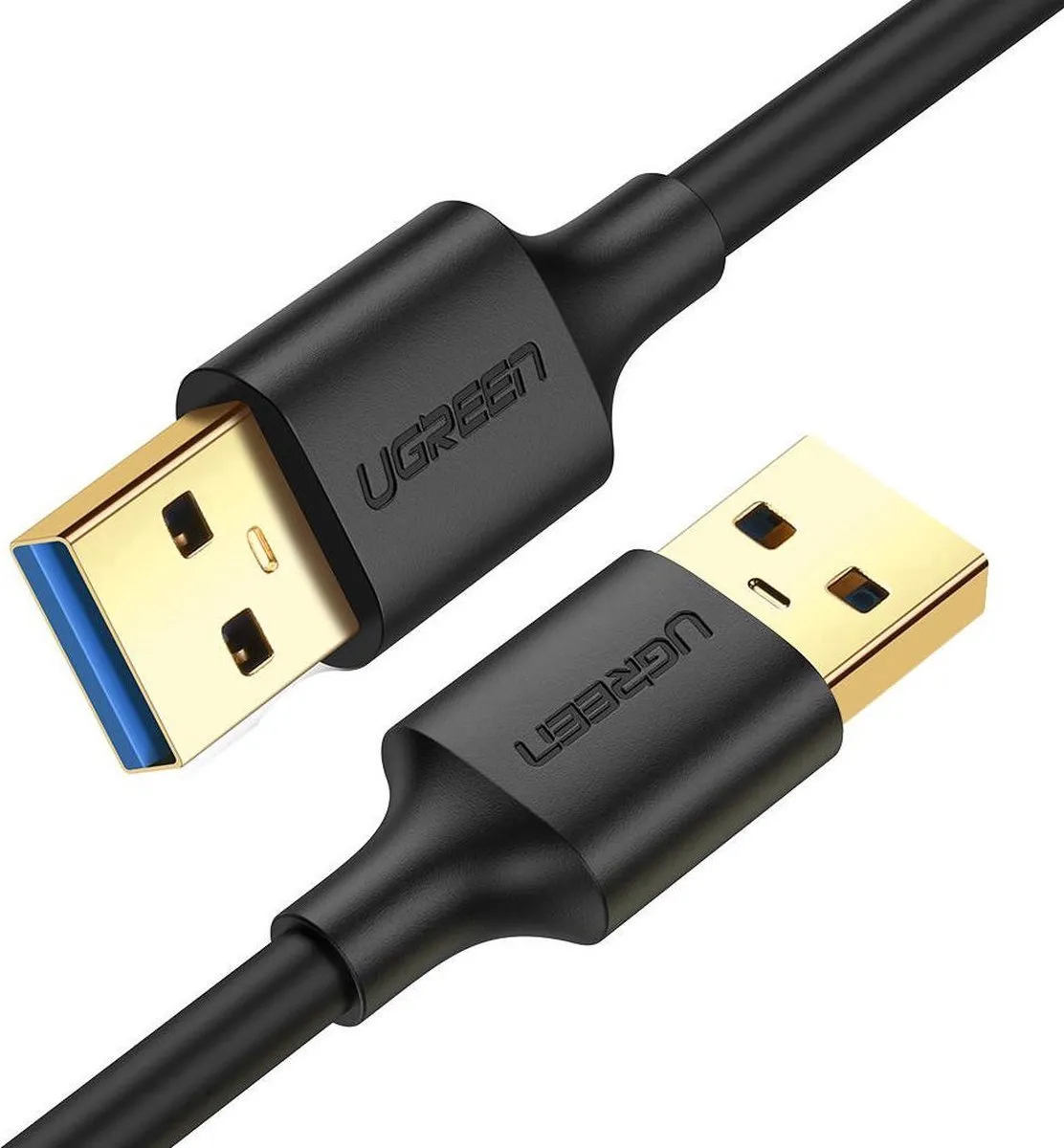 UGREEN 10369 USB-A naar USB-A Kabel 5Gbps 0.5m - Zwart