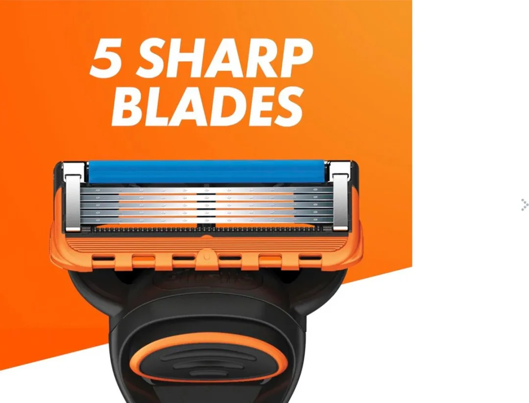 Gillette Fusion5 Scheersysteem - 5 Bladen - 2 Stuks