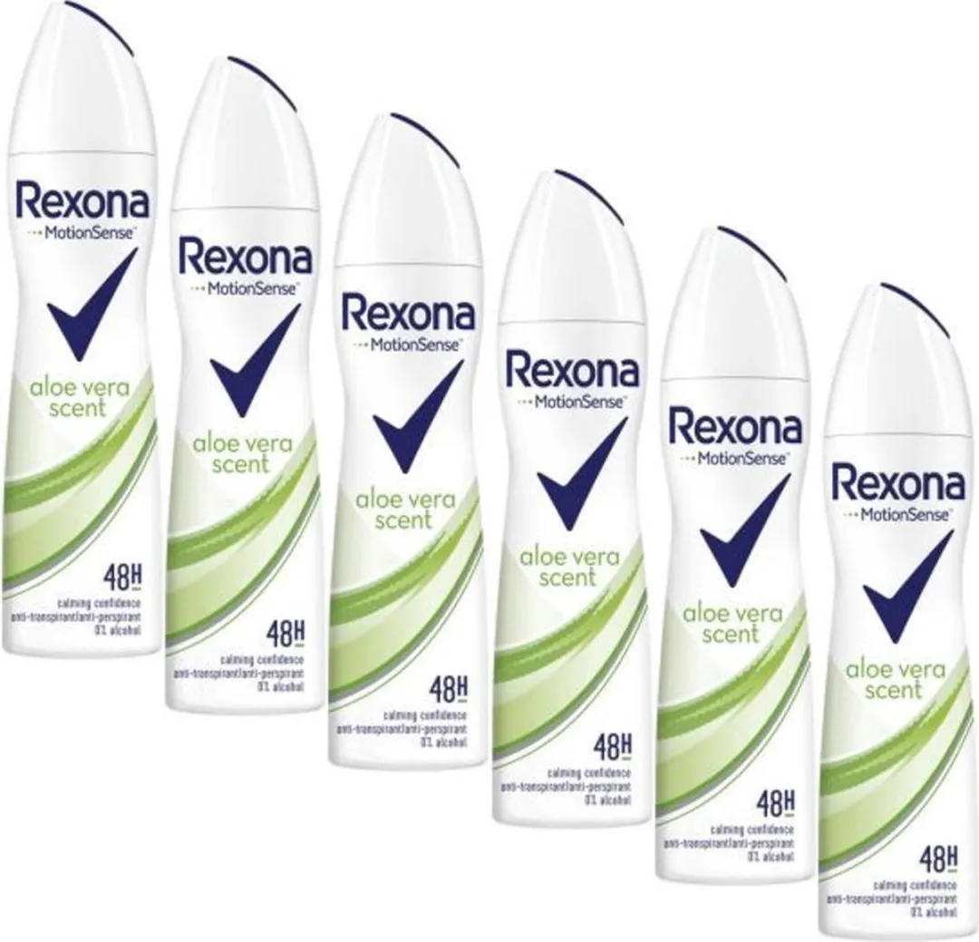 Rexona MotionSense Aloë Vera Deo Spray 6x150ml