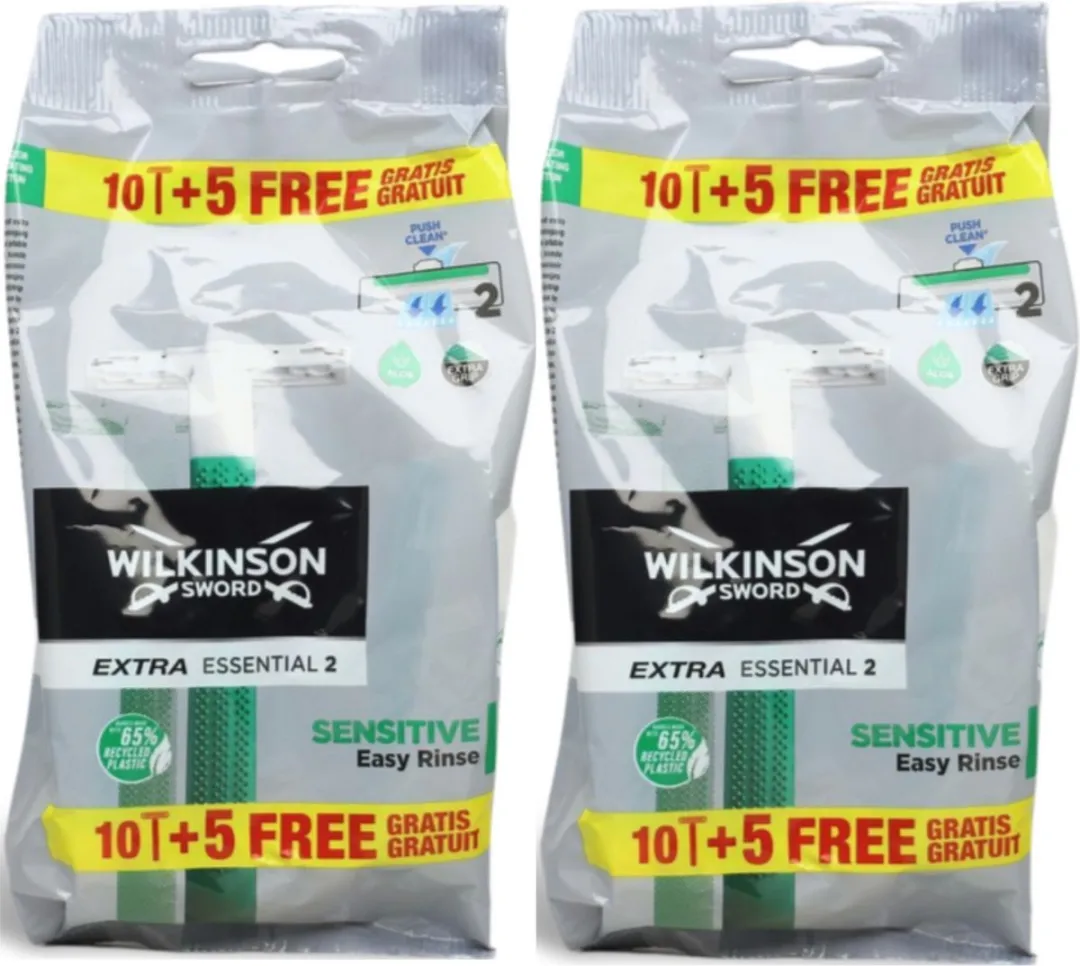Wilkinson Sword Extra Essential 2 Wegwerpscheermesjes