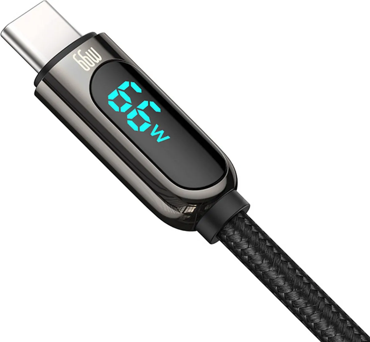 Baseus CASX020001 USB-kabel 1m - USB-A/USB-C - Zwart