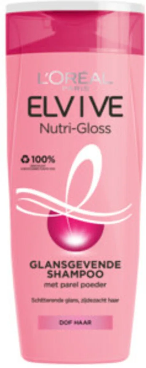 L'Oréal Paris Elvive Nutri-Gloss Shampoo & Conditioner - 4 Stuks