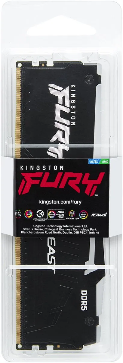 Kingston FURY Beast KF556C40BB2A-32 DDR5 32GB 5600MT/s RGB