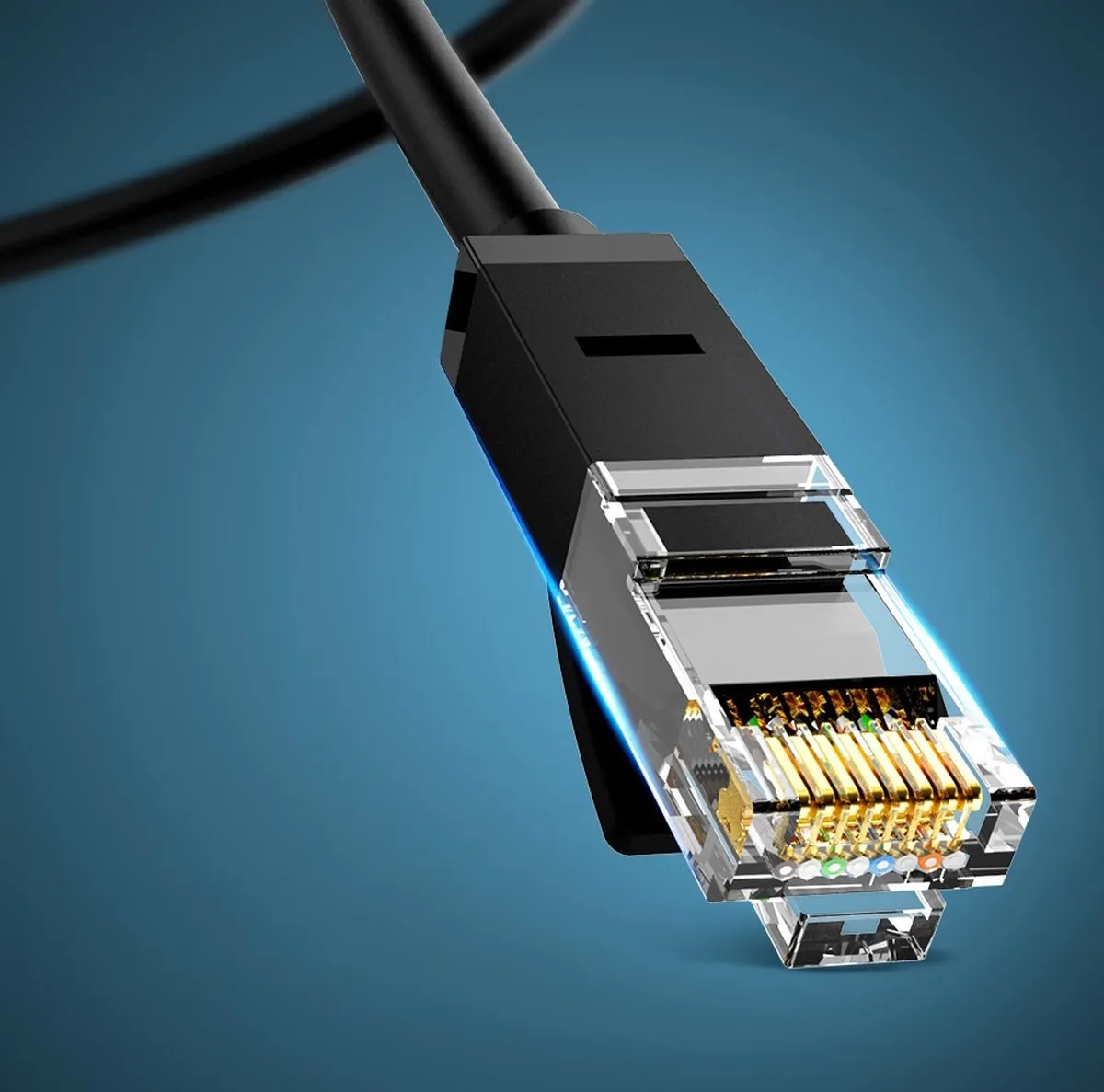 Ugreen Internetkabel CAT6 RJ45 3m - 1000Mbps - Zwart
