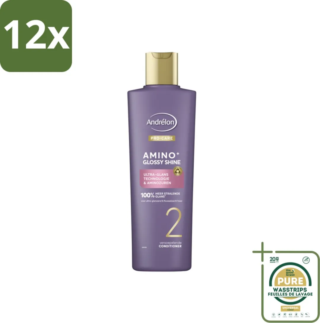 Andrélon Pro Care Amino+ Glossy Shine Conditioner 250ml
