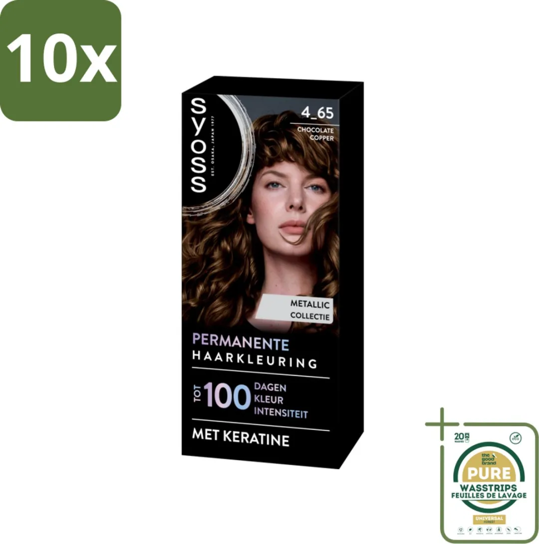 SYOSS Permanent Haarkleuring 4-65 Chocolate Copper