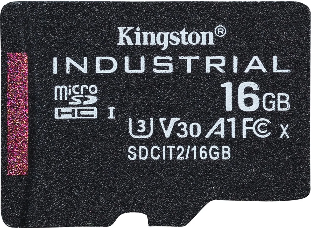 Kingston SDCIT2/16GB MicroSD Kaart 16GB - met adapter