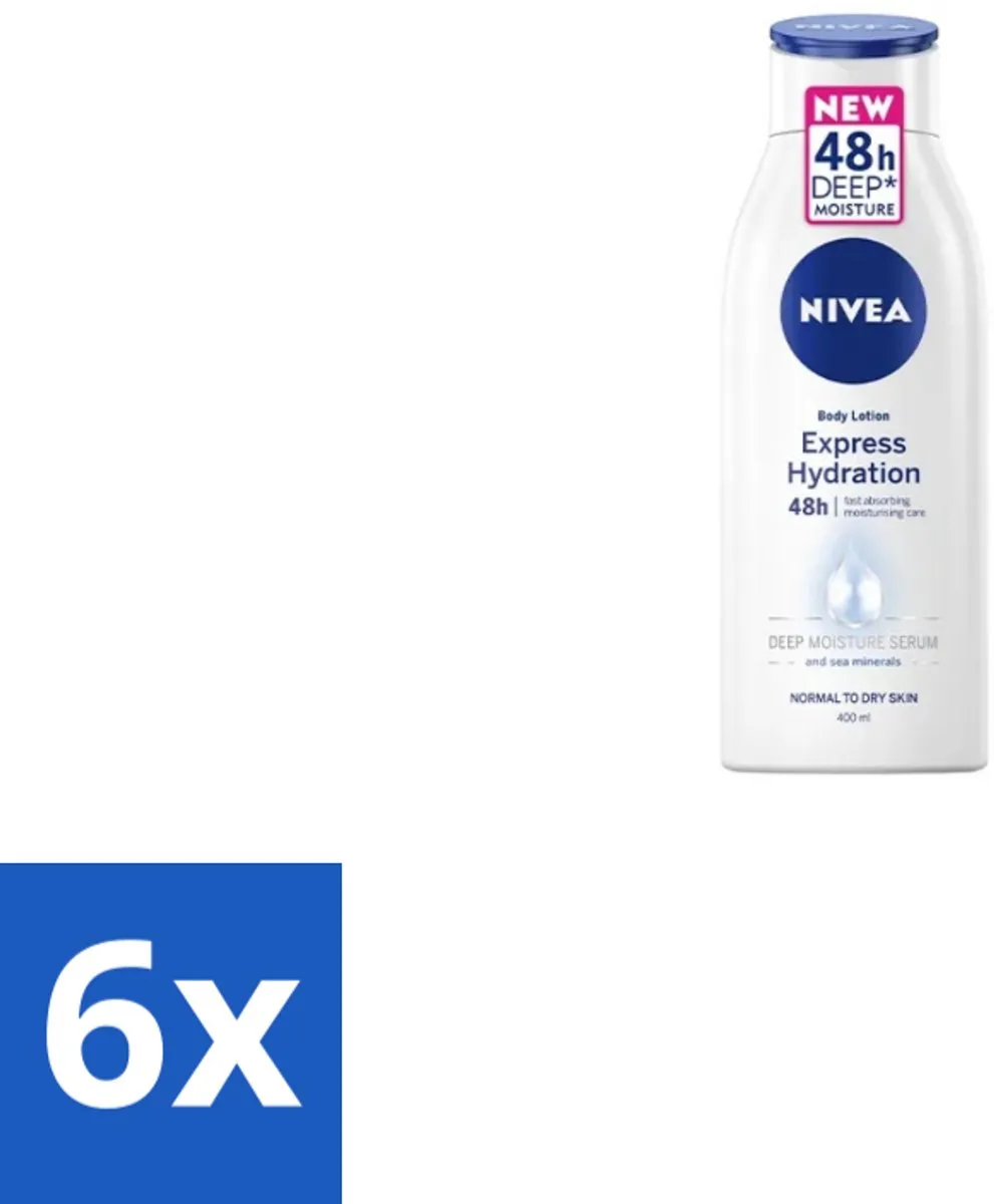 NIVEA Express Hydration 48H Bodylotion 2400ml